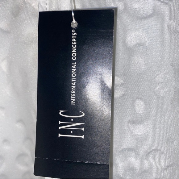 INC International Concept blazer washed white XL, elegantly textured nice fabric - Picture 8 of 10